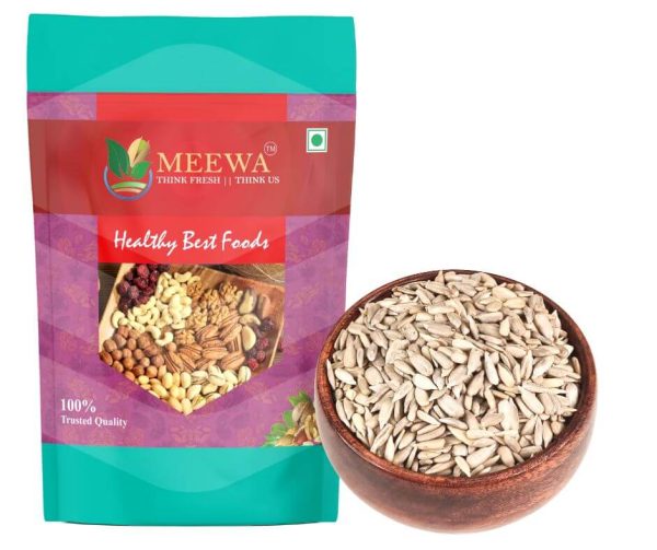 Meewa Premium Raw Sunflower Seeds Jumbo Seeds for Eating Fibre Rich Healthy Snack