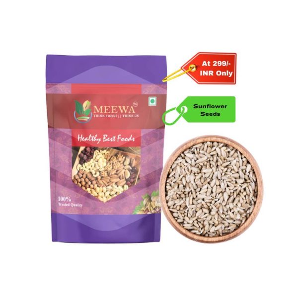 MEEWA Premium Sunflower Seeds For Weight Loss, 400 Grams